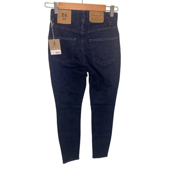 NWT Patagonia Womens Slim Jeans Dark Wash 26 Sustainable Stretch Denim Casual - Picture 2 of 9